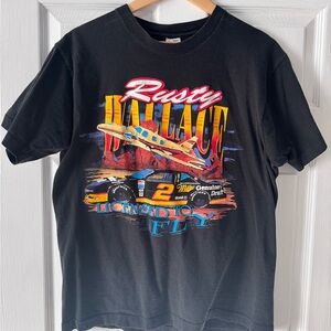 VTG 1992 Rusty Wallace NASCAR T-Shirt